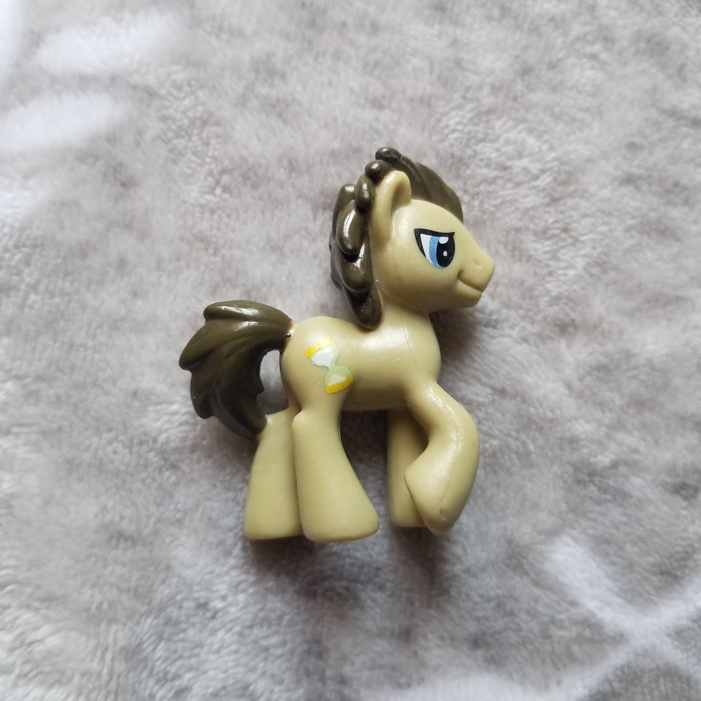 My Little Pony Figure Dr. Hooves Brown Tan MLP G4 Mini Figurine